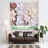 پرده زبرا زیو مدل 3D-1193 سایز 100x150 سانتی متر