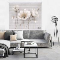 پرده زبرا زیو کد 3D1353 سایز 150x200 سانتی متر