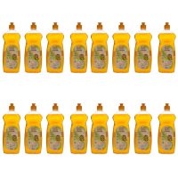 مایع ظرفشویی من مدل Peach حجم 750 میلی لیتر مجموعه 16 عددی