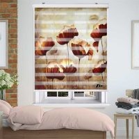 پرده زبرا زیو کد P6046 سایز 150X150 سانتی متر