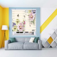 پرده زبرا زیو کد 3D1526 سایز 150x200 سانتی متر
