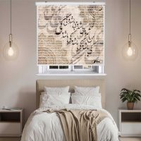 پرده زبرا زیو مدل OI 7072 سایز 150x150 سانتی متر