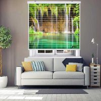 پرده زبرا زیو مدل L-5052 سایز 150x150 سانتی متر