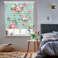 پرده زبرا زیو مدل F8000 سایز 150x200 سانتی متر