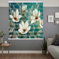 پرده زبرا زیو کد 3D1131 سایز 150x150 سانتی متر