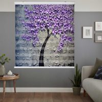 پرده زبرا زیو کد 3D1197 سایز 150x150 سانتی متر