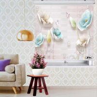پرده زبرا زیو کد 3D1057 سایز 150x200 سانتی متر