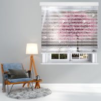 پرده زبرا زیو مدل 3D-1121 سایز 150x150 سانتی متر