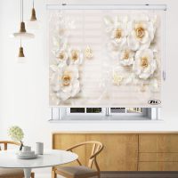 پرده زبرا زیو مدل 3D-1059 سایز 100x200 سانتی متر