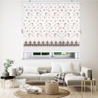 پرده زبرا زیو کد 923 سایز 155× 280 سانتی متر