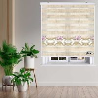 پرده زبرا زیو کد MP-9014 سایز 150x150 سانتی متر