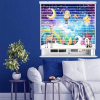 پرده زبرا زیو مدل سیلوئت K3078 سایز 150x150 سانتی متر