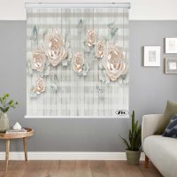 پرده زبرا زیو کد 3D1119 سایز 150x200 سانتی متر