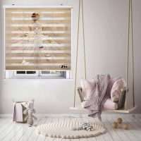پرده زبرا زیو مدل P6057 سایز 150x200 سانتی متر
