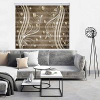 پرده زبرا زیو مدل 3d1234 سایز 150x150 سانتی متر