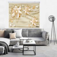 پرده زبرا زیو کد 3D1339 سایز 150x200 سانتی متر