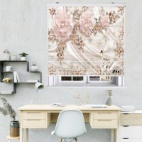 پرده زبرا زیو مدل 3D1046 سایز 150x150 سانتی متر
