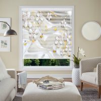 پرده زبرا زیو طرح TD-65 سایز 200x280 سانتی متر-