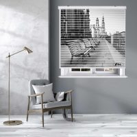 پرده زبرا زیو مدل سیلوئت C-2031 سایز 150x150 سانتی متر