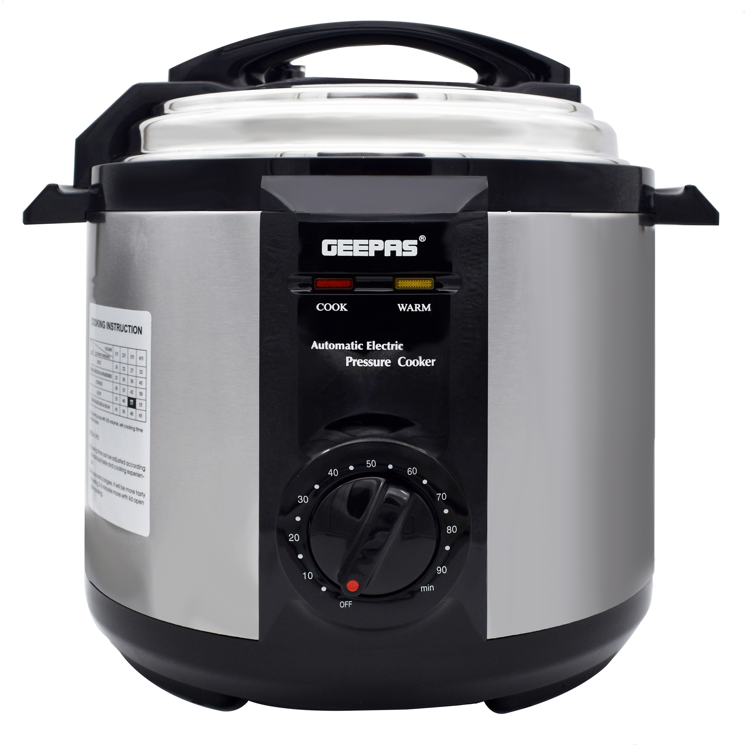 زودپز برقی جی پاس مدل GPC307-6L گنجایش 6 لیتر