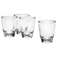 استکان ایکیا مدل اسپرسو خوری کد 10594722 بسته 4 عددی