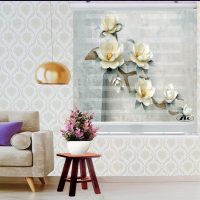 پرده زبرا زیو کد 3D1067 سایز 150x150 سانتی متر