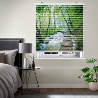 پرده زبرا زیو مدل سیلوئت L-5017 سایز 150x150 سانتی متر