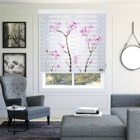 پرده زبرا زیو مدل 3D-1195 سایز 100x150 سانتی متر