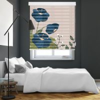پرده زبرا زیو مدل O-7030 سایز 100x150 سانتی متر