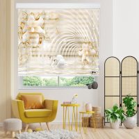 پرده زبرا زیو مدل 3D-1238 سایز 200x150 سانتی متر