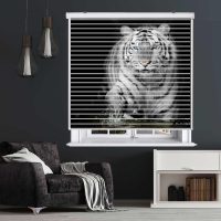 پرده زبرا زیو مدل OA 7058 سایز 150x150 سانتی متر