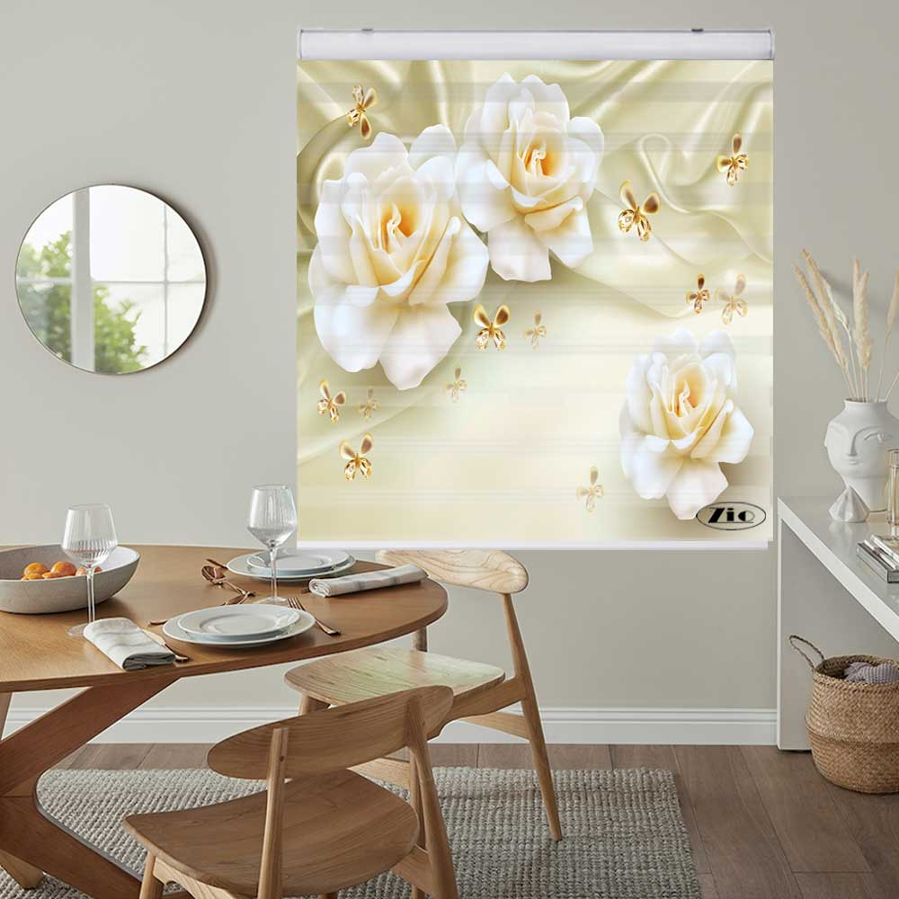 پرده زبرا زیو کد 3D1273 سایز 150x200 سانتی متر
