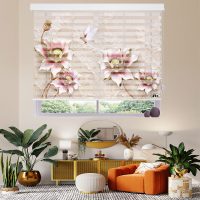 پرده زبرا زیو مدل 3D-1095 سایز 200x150 سانتی متر