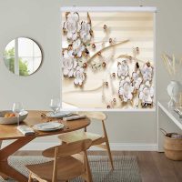 پرده زبرا زیو کد 3D1384 سایز 150x200 سانتی متر
