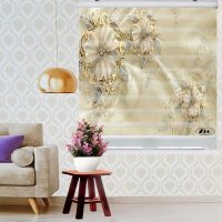 پرده زبرا زیو کد 3D1102 سایز 150x200 سانتی متر