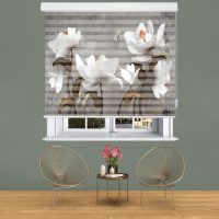 پرده زبرا زیو مدل 3D-1074 سایز 100x200 سانتی متر