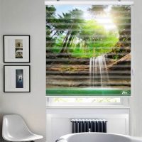 پرده زبرا زیو مدل L5037 سایز 150x200 سانتی متر