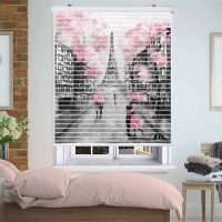 پرده زبرا زیو مدل سیلوئت P-6037 سایز 150x150 سانتی متر