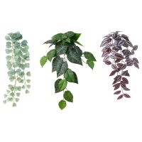 گلدان به همراه گل مصنوعی ایکیا مدل FEJKA کد 8625 بسته 3 عددی