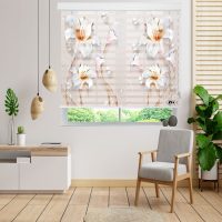 پرده زبرا زیو مدل 3D-1050 سایز 100x150 سانتی متر