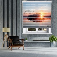 پرده زبرا زیو کد L5032 سایز 150X150 سانتی متر