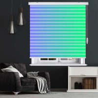 پرده زبرا زیو مدل G1 سایز 150x150 سانتی متر