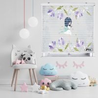 پرده زبرا زیو مدل سیلوئت K3039 سایز 150x150 سانتی متر