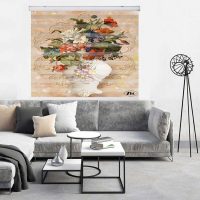 پرده زبرا زیو کد 3D1213 سایز 150x200 سانتی متر