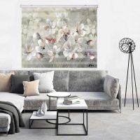 پرده زبرا زیو کد 3D1149 سایز 150x150 سانتی متر