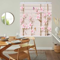 پرده زبرا زیو کد 3D1226 سایز 150x150 سانتی متر