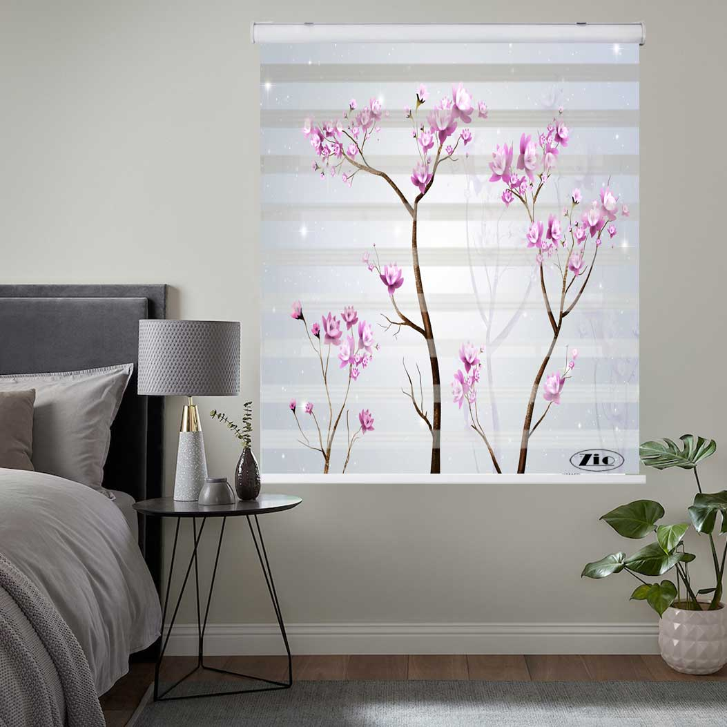 پرده زبرا زیو کد 3D1195 سایز 150x200 سانتی متر