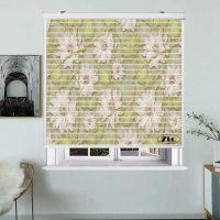 پرده زبرا زیو مدل سیلوئت 3D1284 سایز 150x150 سانتی متر