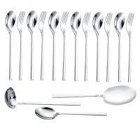 سرویس قاشق و چنگال 15 پارچه جی فی نی مدل G-253
