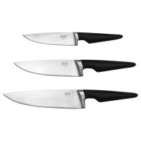 ست چاقو آشپزخانه 3 پارچه ایکیا مدل vorda کد 30341173